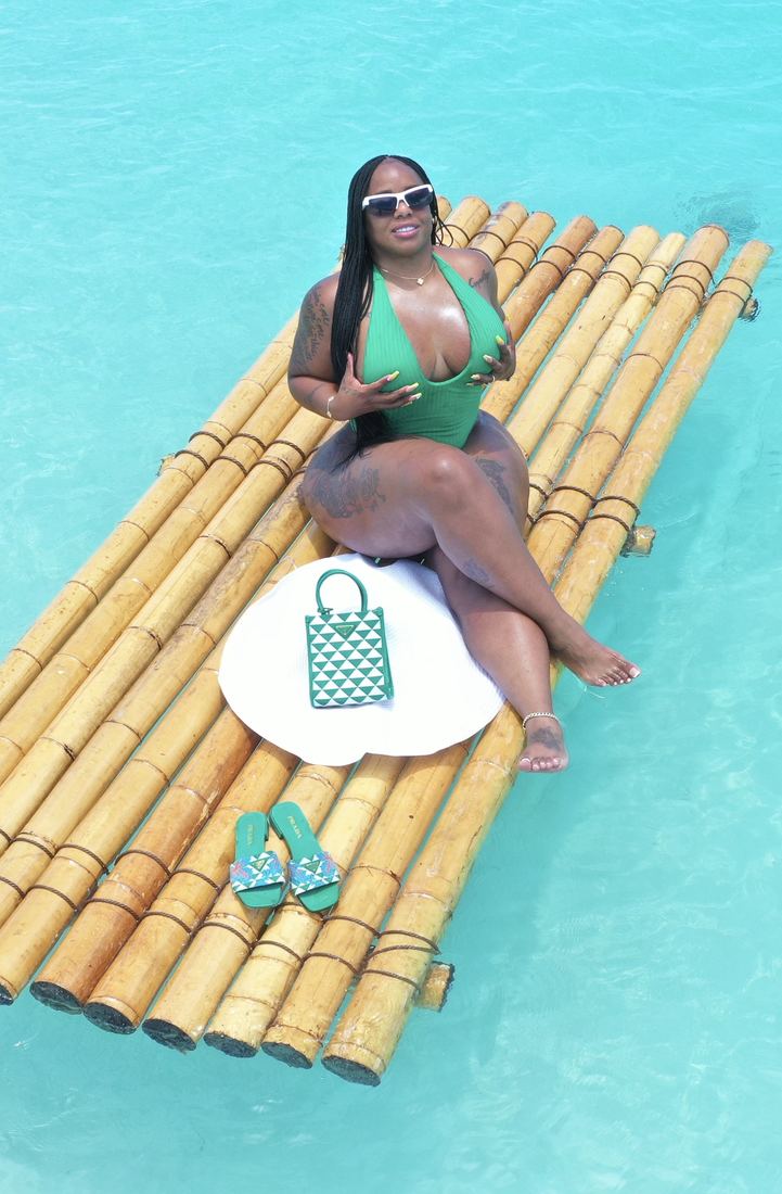 Bamboo raft days at a past Virgoat Bash
