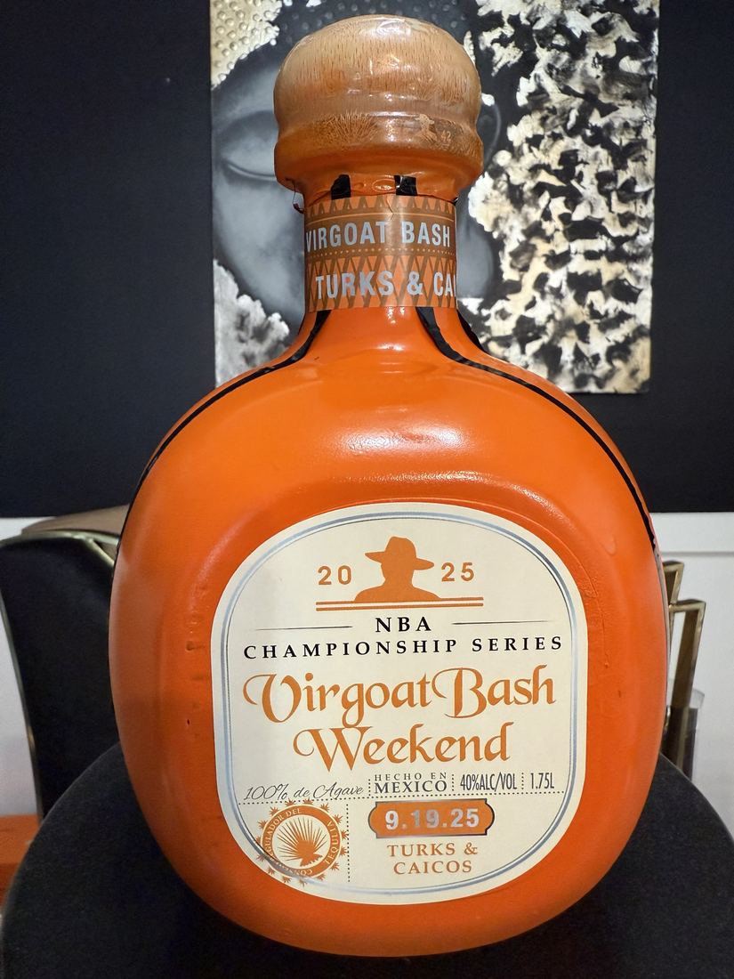 Custom Bash bottles at a past Virgoat Bash